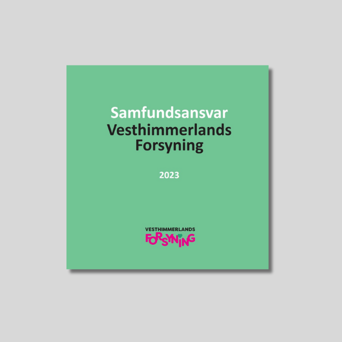 Redegørelse for samfundsansvar 2023 En folder om virksomhedens samfundsansvar for 2023